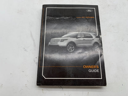 2011 Ford Explorer Owners Manual Set with Case OEM A03B14055