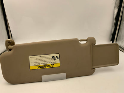 2011-2015 Kia Sorento Passenger Sun Visor Gray OEM D04B03080