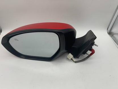 2010-2013 Suzuki Kizashi Driver Side View Power Door Mirror Red OEM