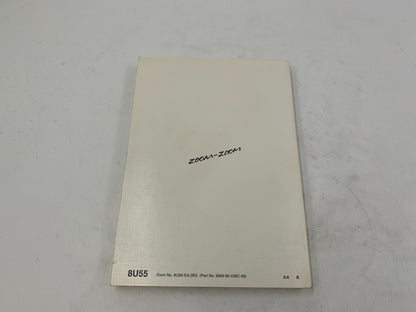 2006 Mazda 3 Owners Manual Set OEM E01B12003