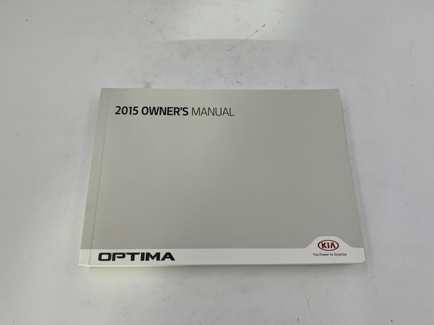 2015 Kia Optima Sedan Owners Manual OEM B03B47061