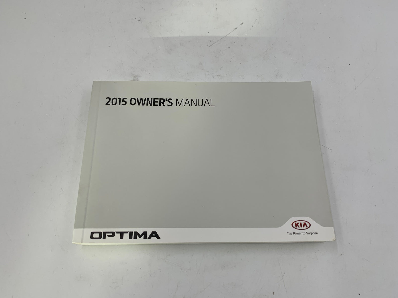 2015 Kia Optima Sedan Owners Manual OEM B03B47061