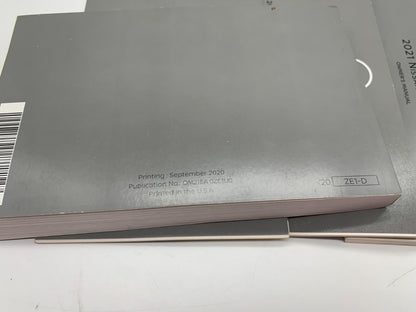 2021 Nissan Leaf Owners Manual Set with Case OEM D01B12059