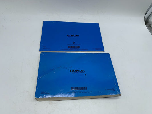 2004 Honda Civic Sedan Owners Manual Set OEM C02B01016