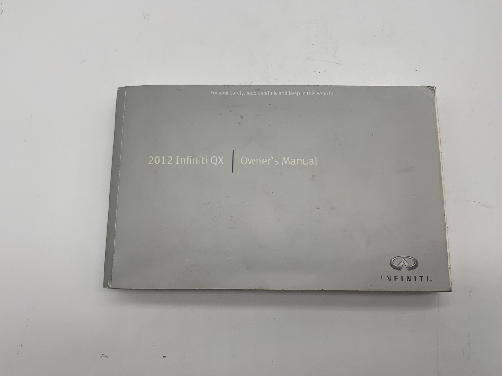 2012 Infiniti QX Owners Manual Set with Case OEM C03B11026