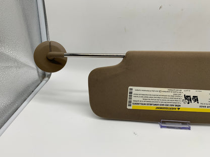 2004-2012 Chevrolet Malibu Passenger Sun Visor Brown OEM B01B13033