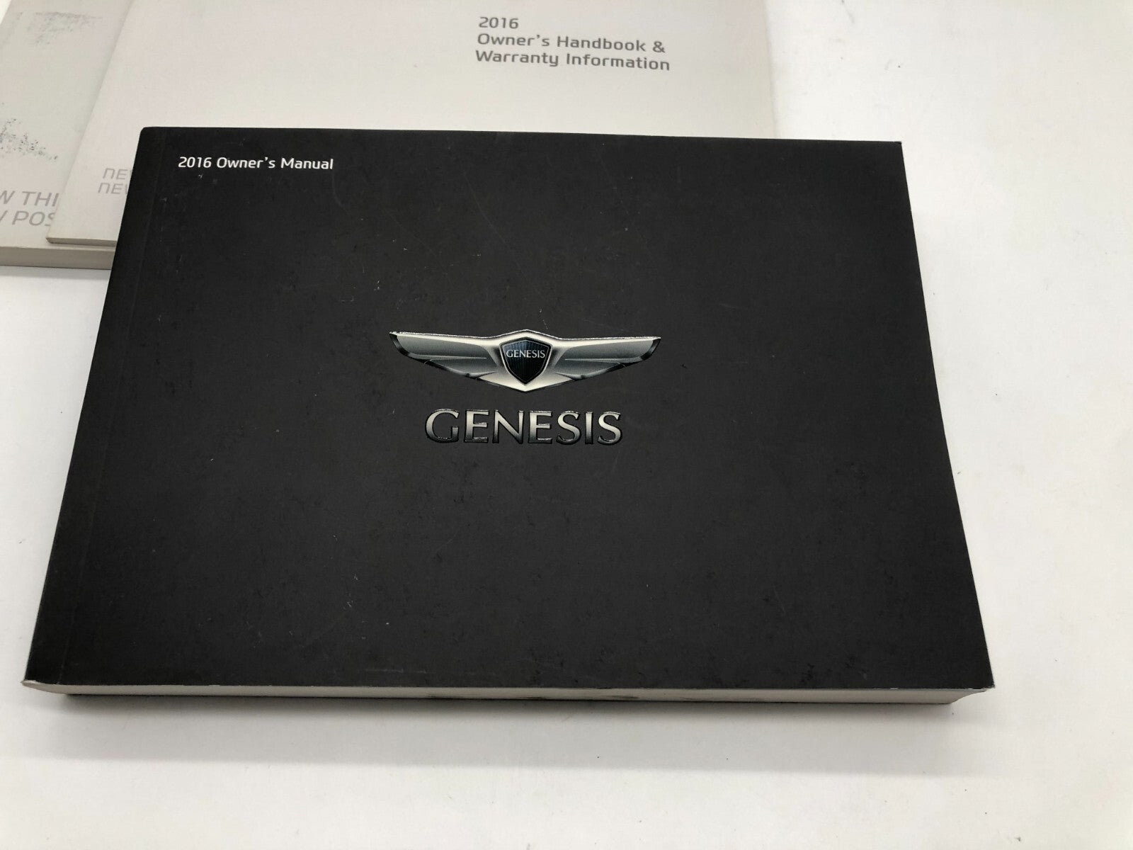 2016 Hyundai Genesis Coupe Owners Manual Guide Set with Case OEM A02B49039