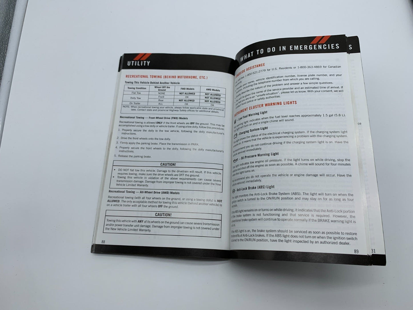 2016 Dodge Journey Owners Manual with Case OEM R01B03003