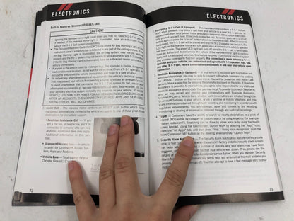 2015 Dodge Charger Owners Manual Set with Case D04B01006