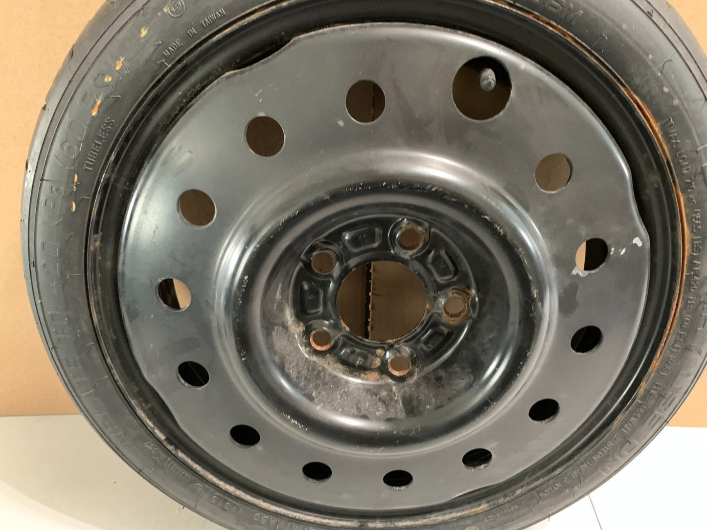 2010-2016 Chevrolet Impala Lacrosse 16" Spare Tire Compact Donut T125/70D16 OEM
