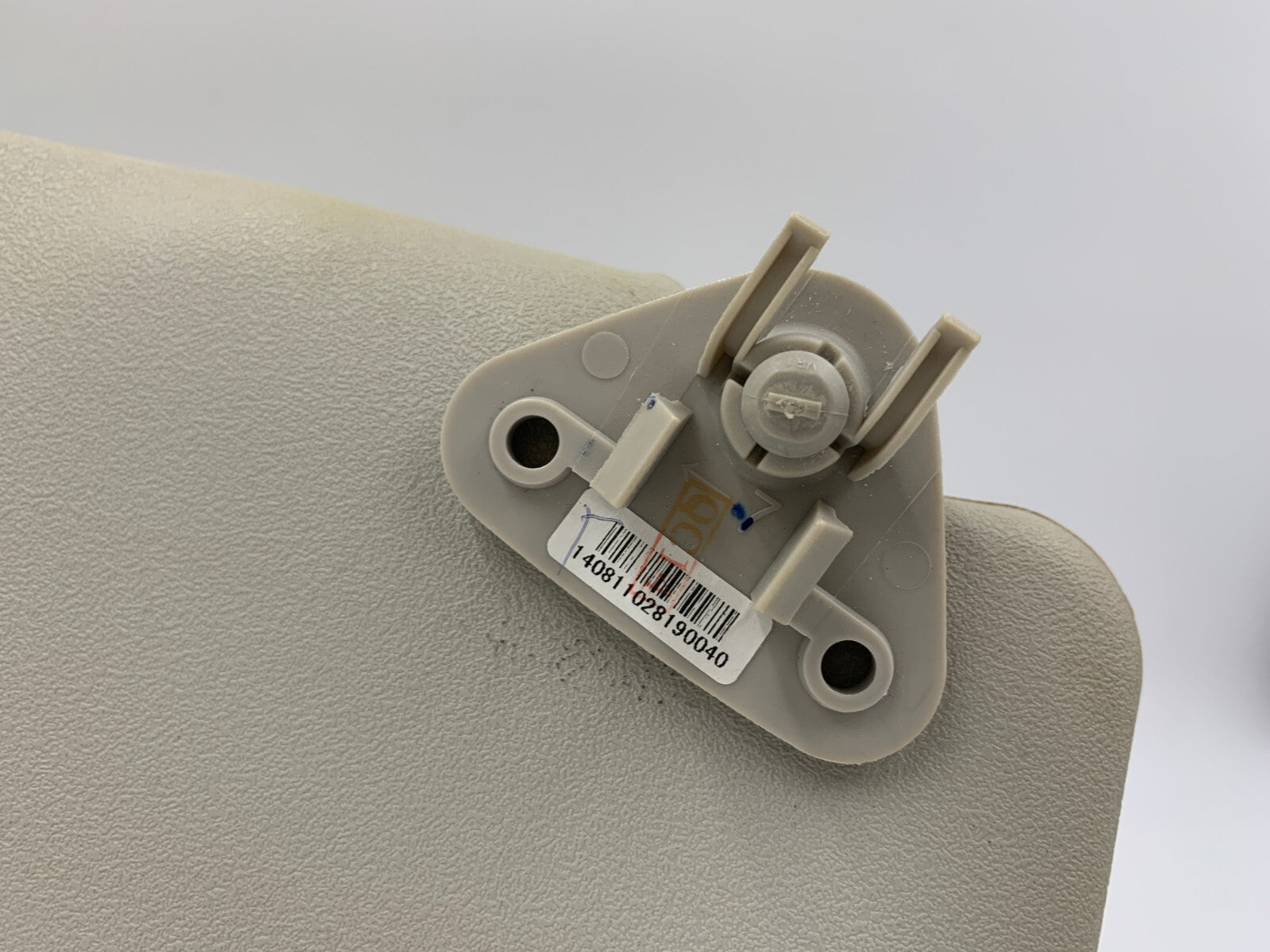 2014-2019 Mitsubishi Mirage Passenger Sun Visor Gray OEM C04B46043