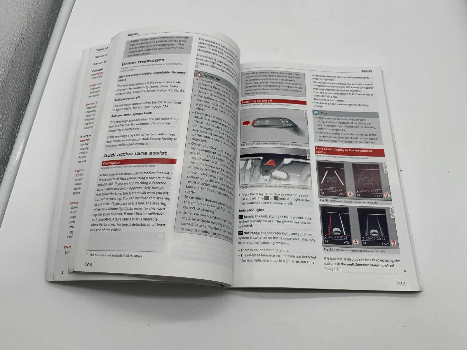 2015 Audi A3 Sedan Owners Manual Set with Case OEM C03B59011