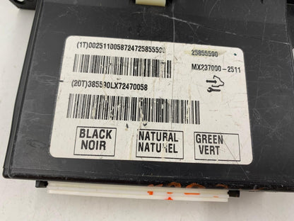 2008-2009 Cadillac SRX AC Heater Climate Control Unit OEM D01B14037