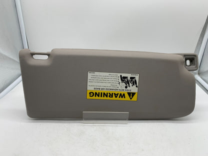 2008-2011 Volvo S40 Driver Sun Visor Gray OEM A04B01006
