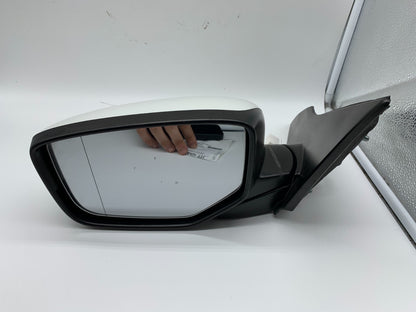 2013-2017 Honda Accord Sedan Driver Side View Power Door Mirror White B03B55035
