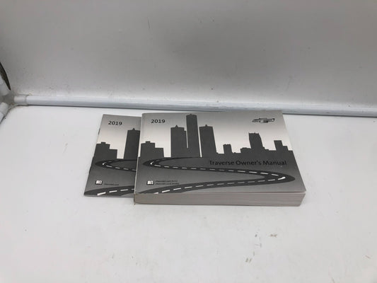 2019 Chevrolet Traverse Owners Manual Set OEM B03B63016