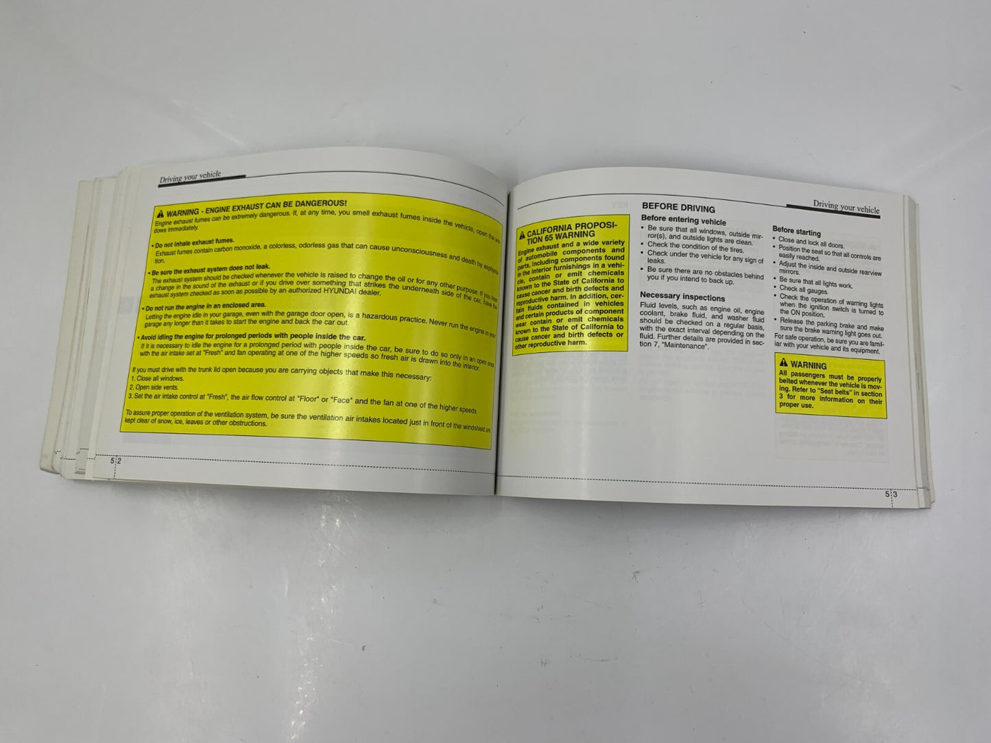 2011 Hyundai Sonata Owners Manual Set with Case OEM E02B30024