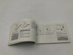 1997 Nissan Maxima Owner's Manual Handbook OEM K03B38006