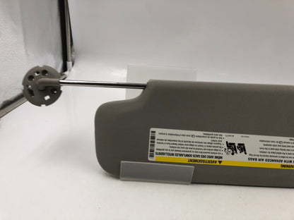 2004-2012 Chevrolet Malibu Passenger Sun Visor Gray OEM D03B30062