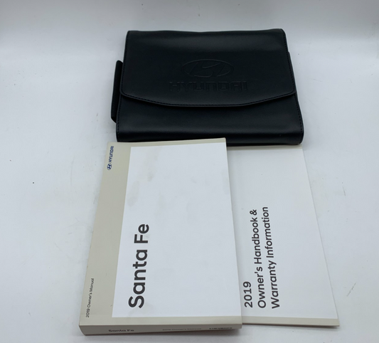 2019 Hyundai Santa FE Owners Manual Set with Case OEM D03B68015