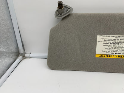 2002-2004 Toyota Camry Passenger Sun Visor Gray OEM