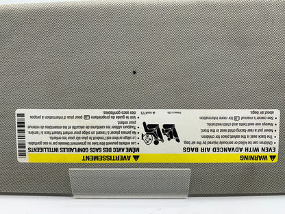 2015-2016 Chevrolet Trax Passenger Sun Visor Gray OEM C03B29001