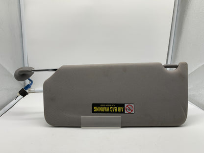2008-2009 Honda Accord Passenger Sun Visor Gray Illumination OEM A04B08014