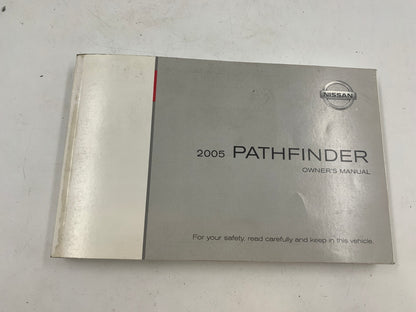 2005 Nissan Pathfinder Owners Manual Set OEM C01B26012