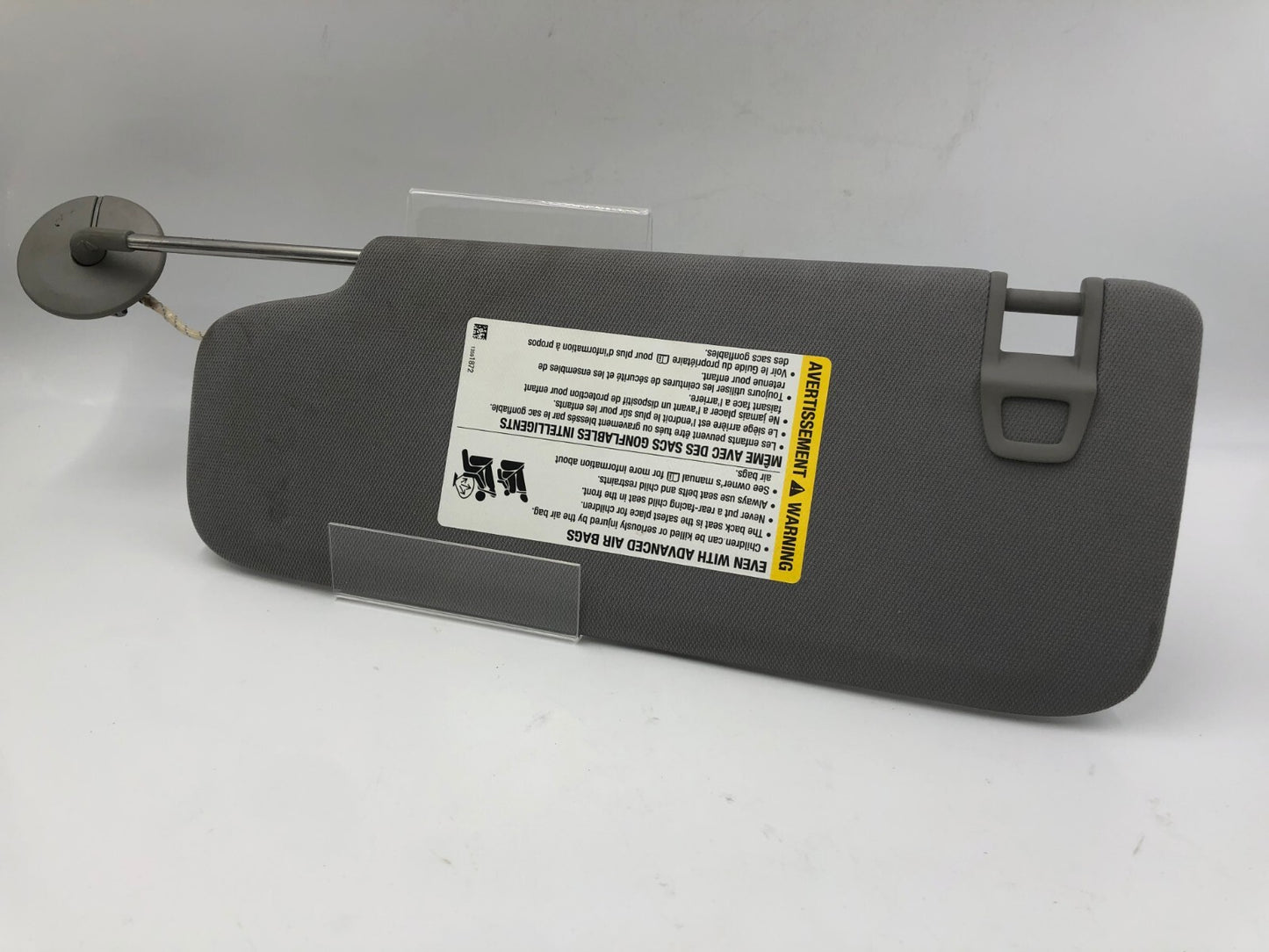 2018-2020 Chevrolet Equinox Passenger Sun Visor Gray OEM A03B34040