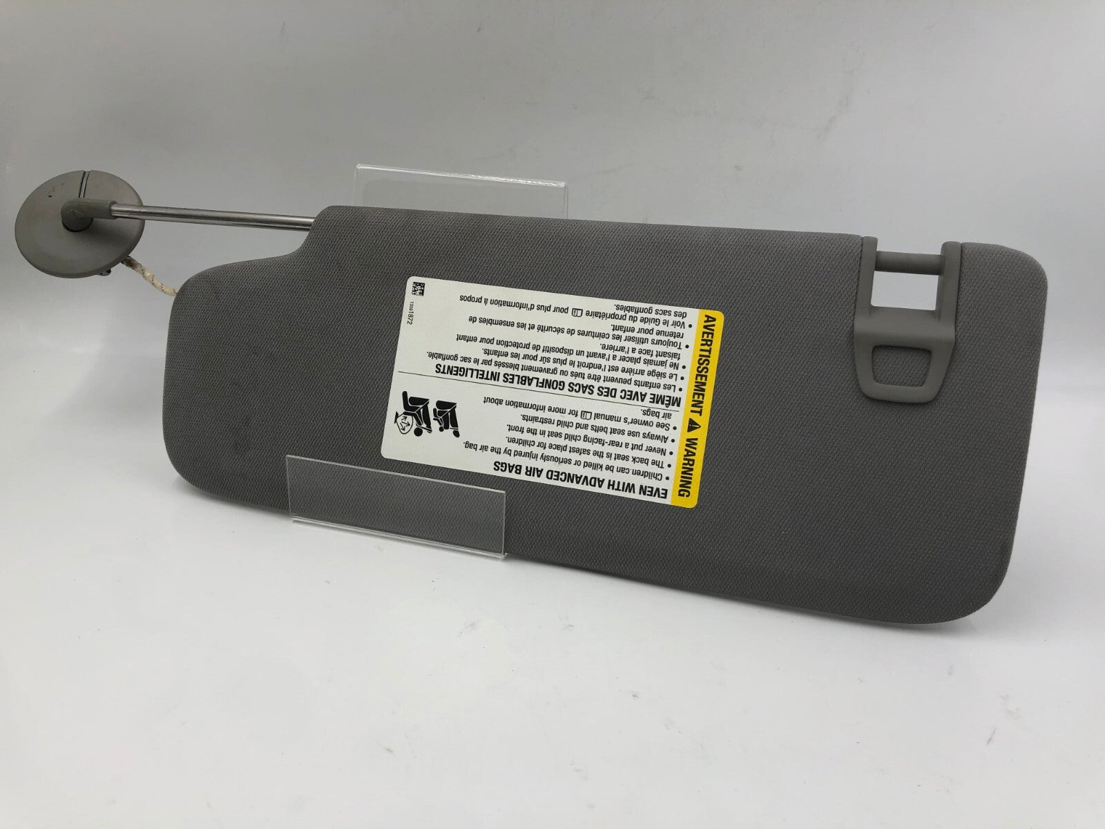 2018-2020 Chevrolet Equinox Passenger Sun Visor Gray OEM A03B34040