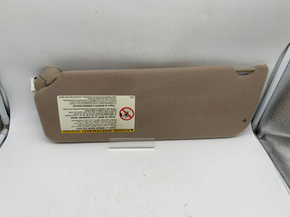 2004 Toyota Sienna Passenger Sun Visor Tan Illumination OEM A04B42002