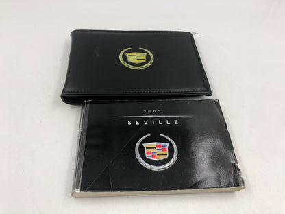 2001 Cadillac Seville Owners Manual Set with Case OEM A04B09036