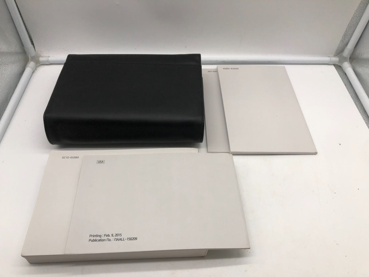 2016 Hyundai Sonata Owners Manual Set with Case OEM R01B22016