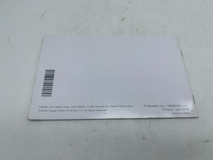 2010 Nissan Sentra Owners Manual Set with Case OEM