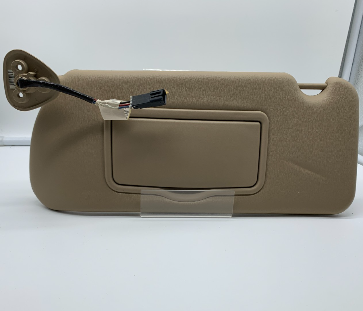 2007-2009 Cadillac SRX Driver Sun Visor Tan Illuminated OEM B03B35090