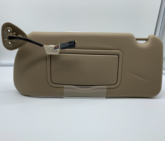 2007-2009 Cadillac SRX Driver Sun Visor Tan Illuminated OEM B03B35090