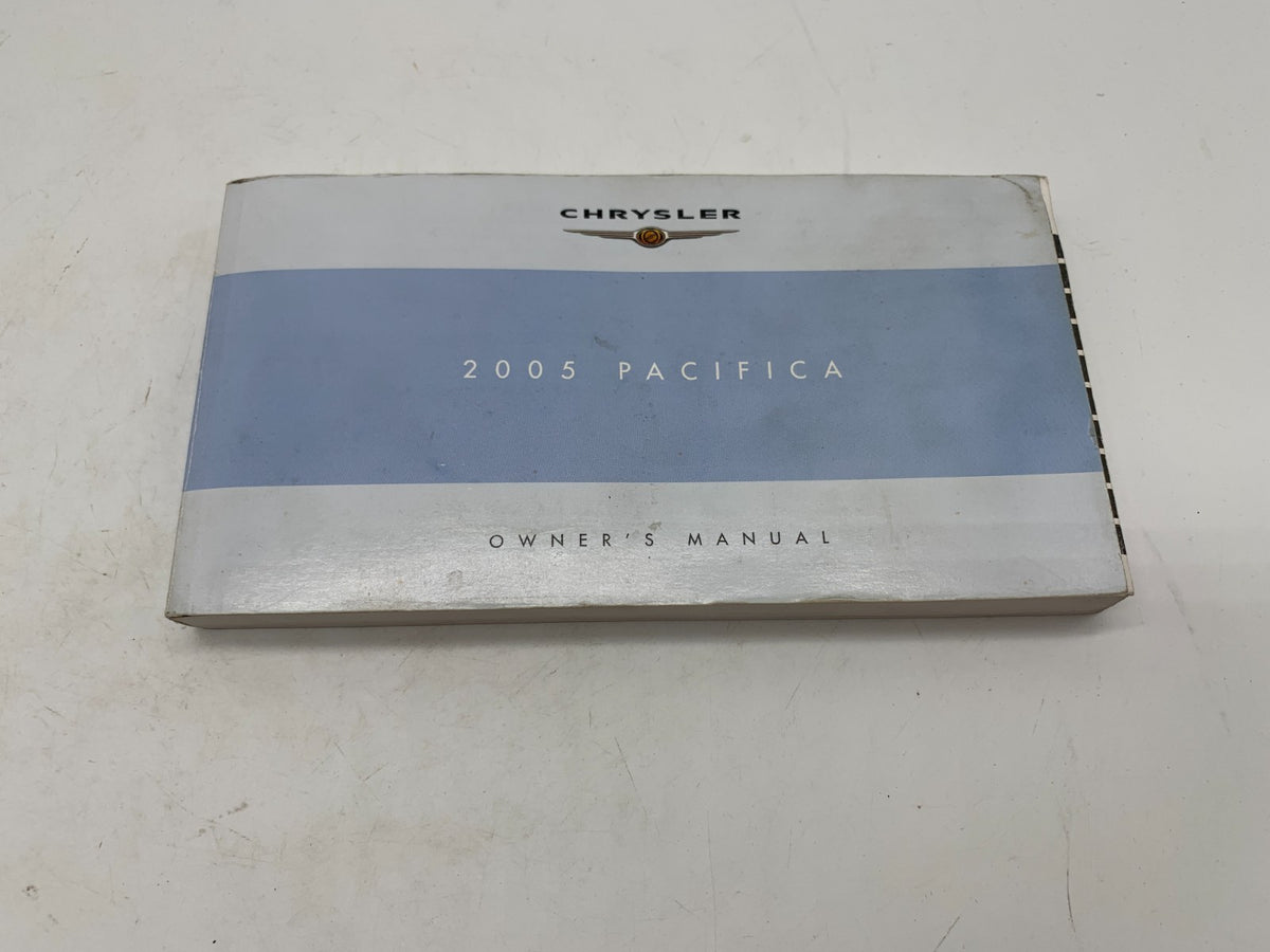 2005 Chrysler Pacifica Owners Manual with Case OEM