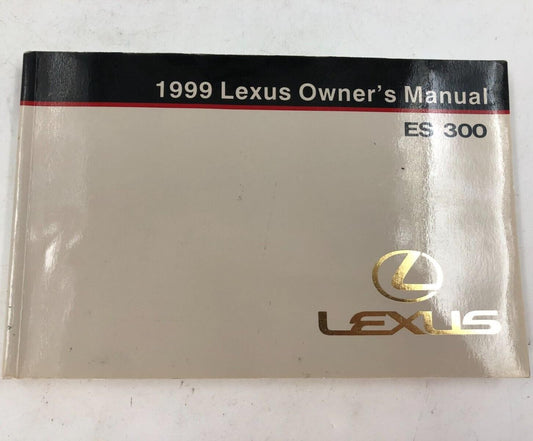 1999 Lexus ES300 ES 300 Owners Manual OEM D02B57005