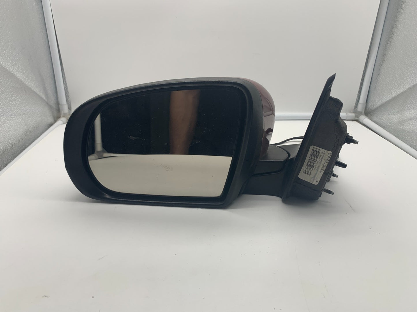 2014-2021 Jeep Cherokee Driver Side View Power Door Mirror Red OEM C03B07052