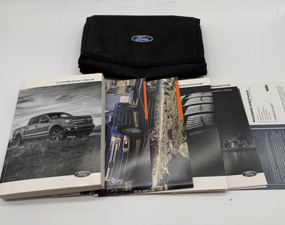 2018 Ford F-150 F150 Owners Manual Set with Case OEM B04B35017