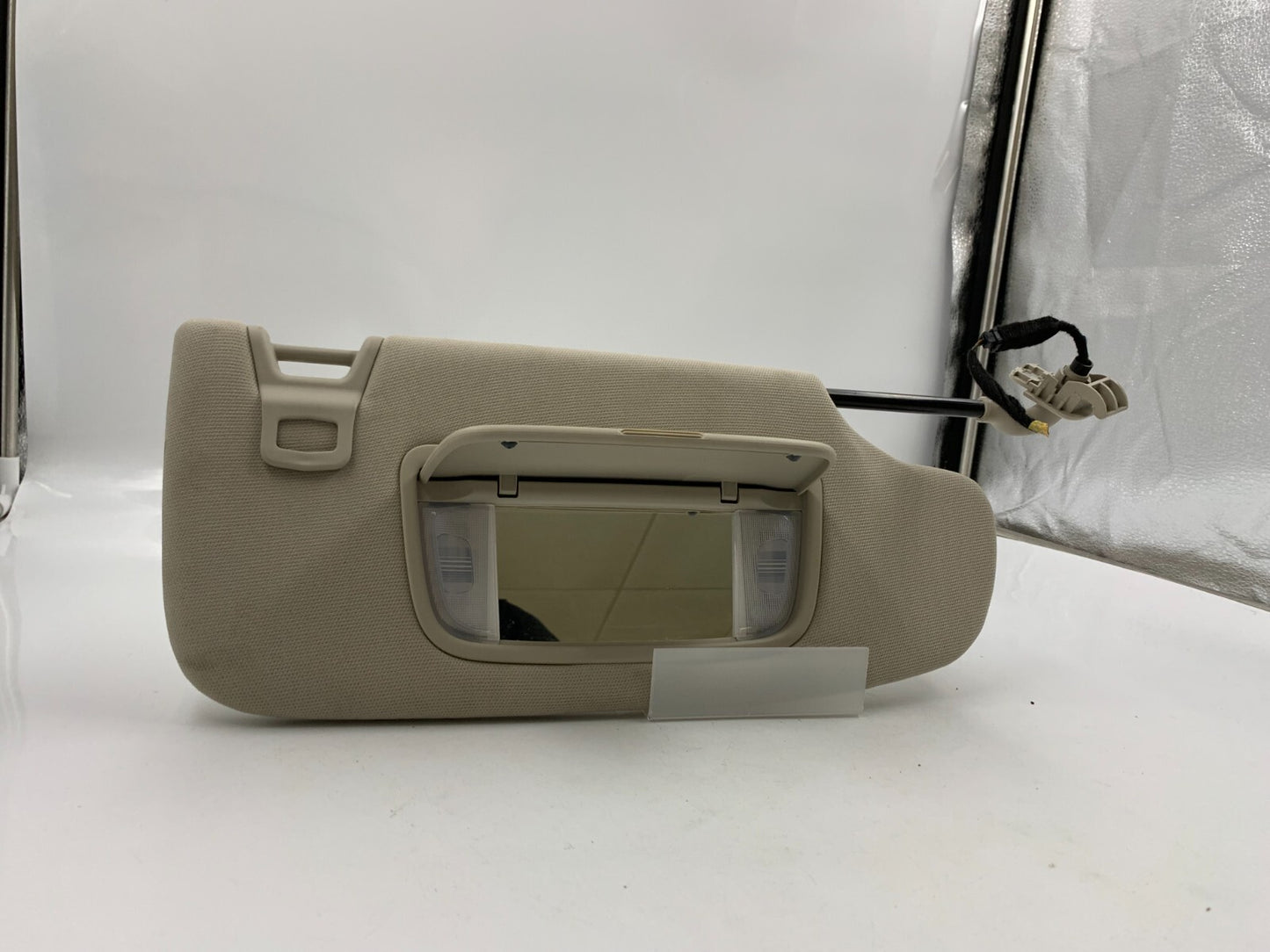 2015-2016 Ford Fusion Passenger Side Sun Visor Gray Illuminated OEM A02B40034