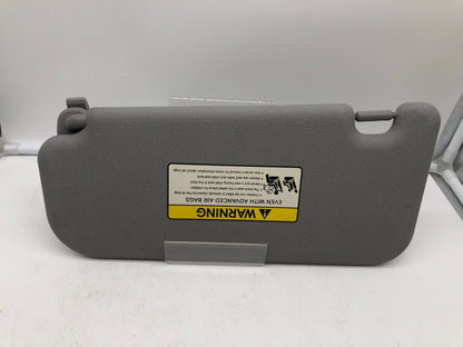 2012-2017 Kia Rio Passenger Sun Visor Gray OEM A01B07006