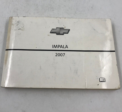 2007 Chevrolet Impala Owners Manual OEM C01B20052