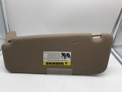 2008-2009 BMW 535i Passenger Sun Visor Tan OEM C02B54002
