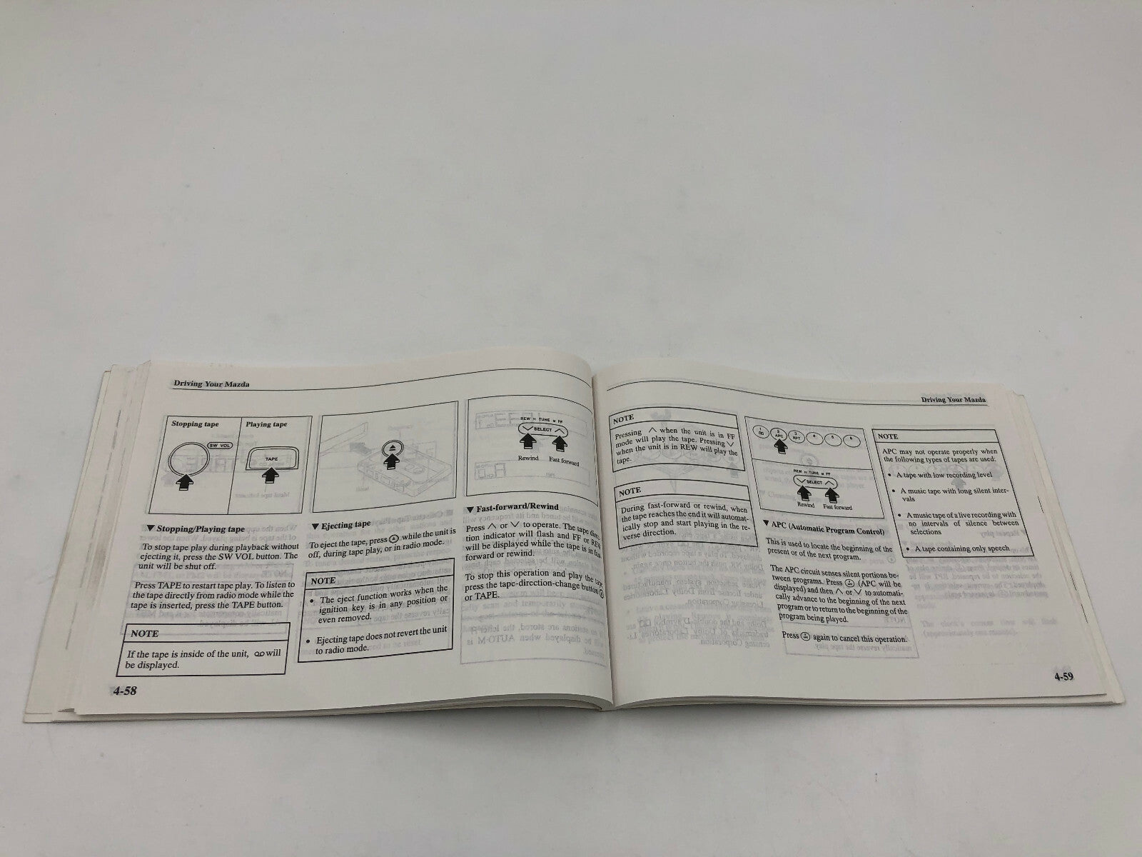 1997 Mazda 626 Owners Manual OEM C03B69022
