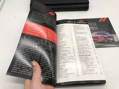 2016 Dodge Charger Owners Manual Set with Case OEM D02B24002