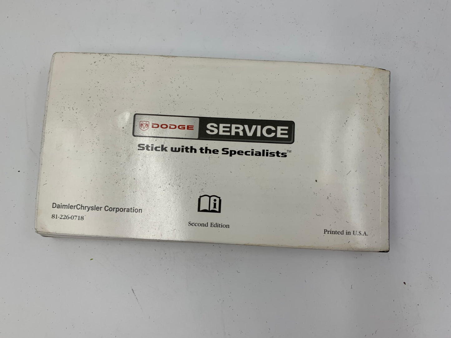 2007 Dodge Caravan Owners Manual with Case OEM B01B04045