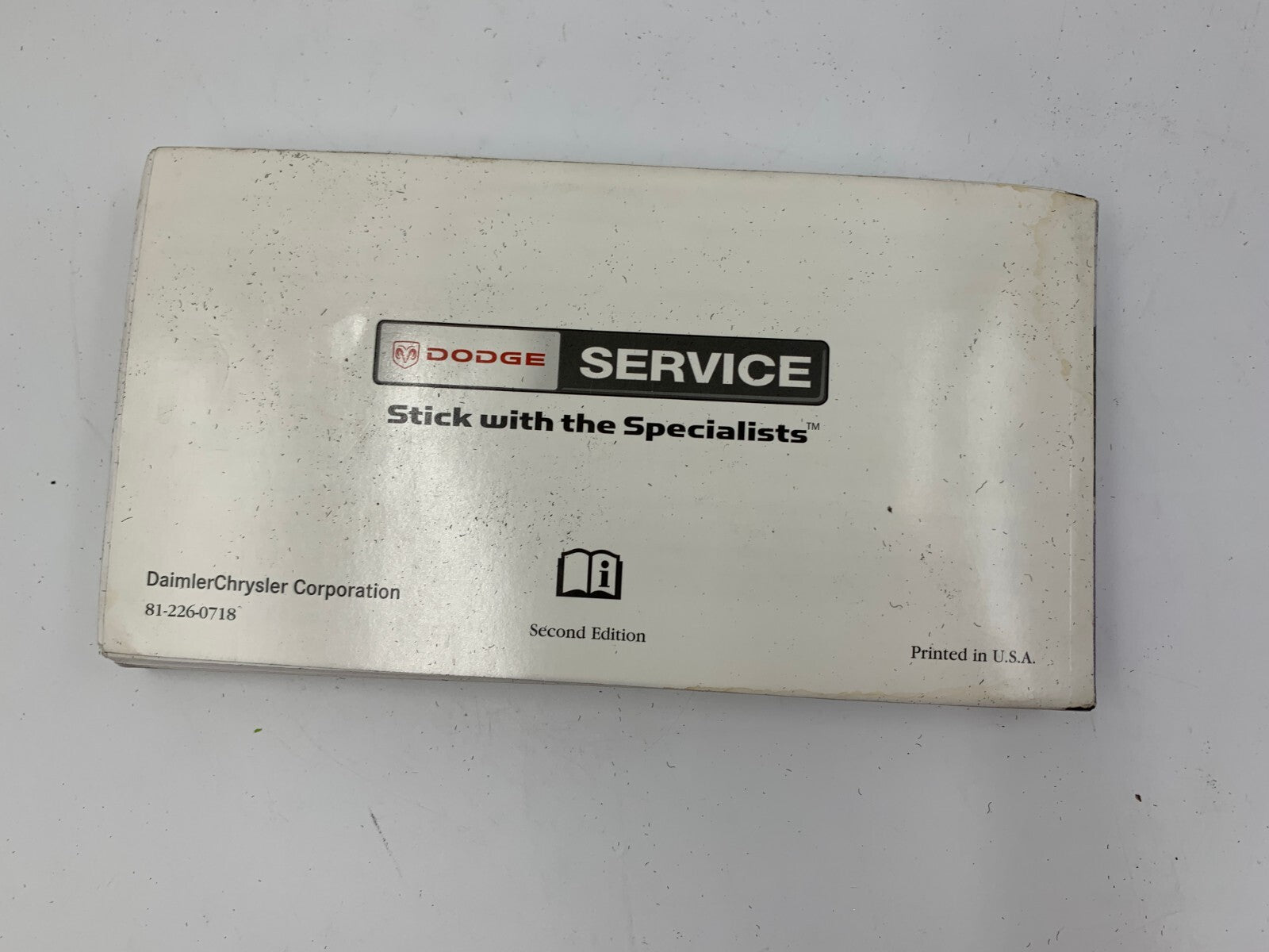 2007 Dodge Caravan Owners Manual with Case OEM B01B04045