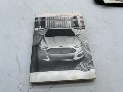2014 Ford Fusion Owners Manual Set with Case OEM C03B62006