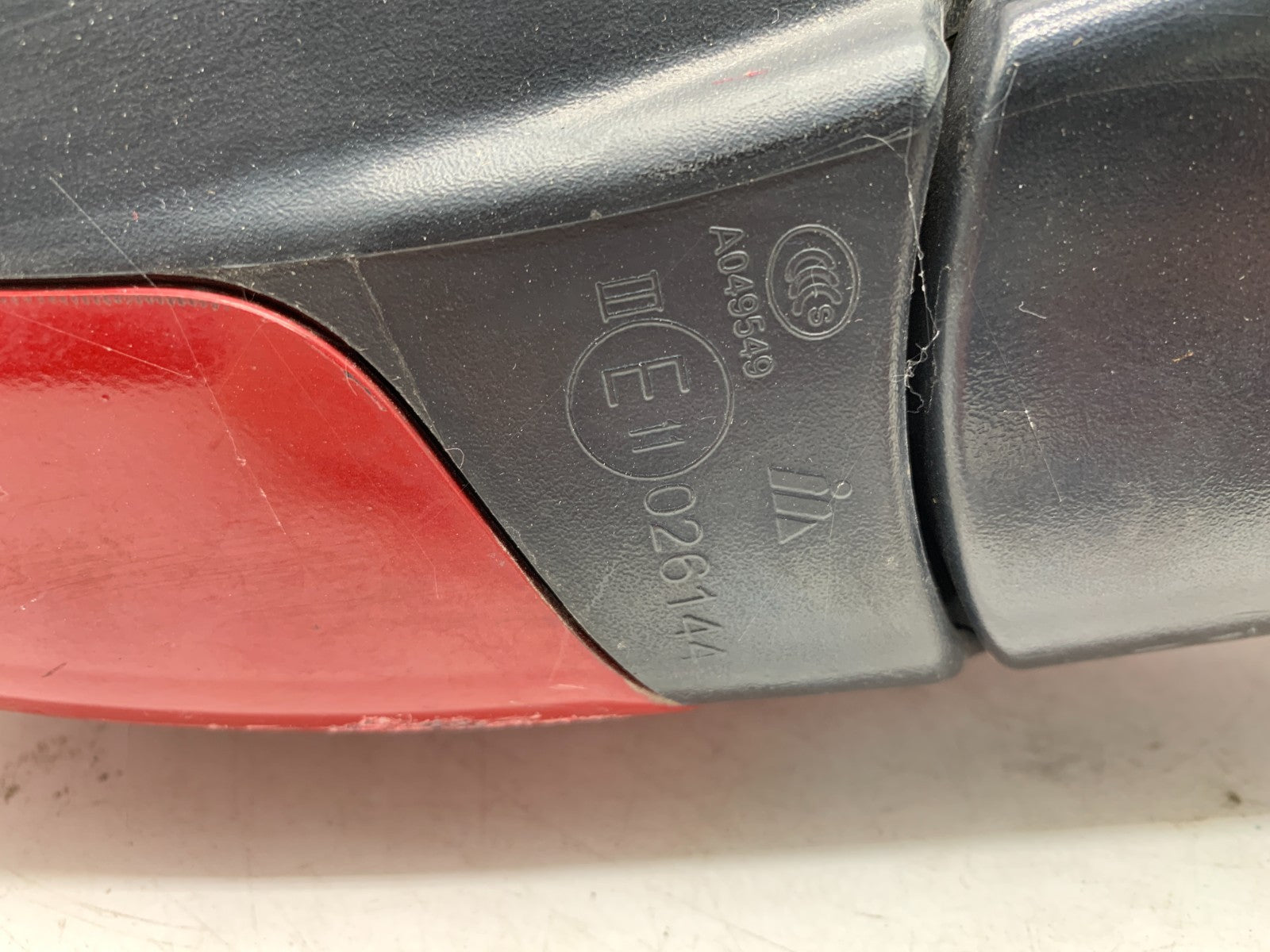 2011-2015 Dodge Journey Driver Side View Power Door Mirror Red OEM B01B20094